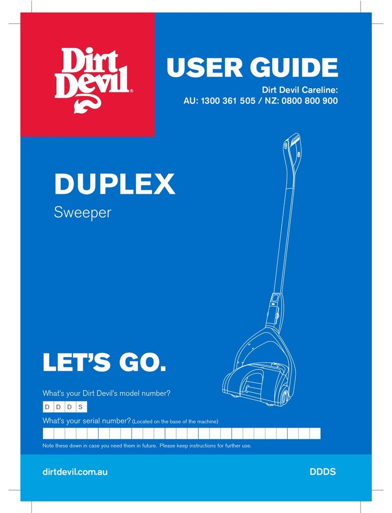 Dirt Devil DUPLEX user guide