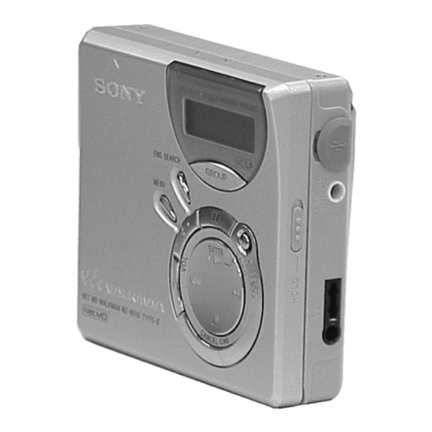 Sony MZ-N510CK User manual