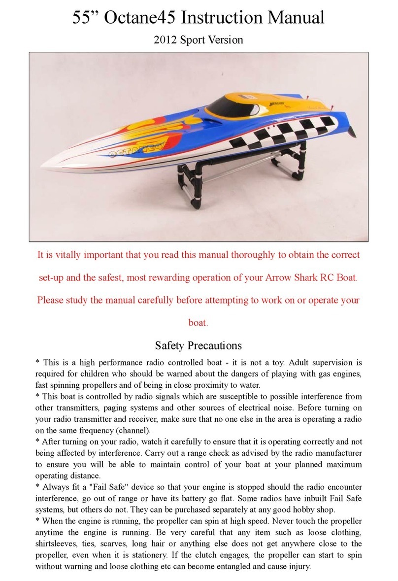 Arrow Shark Octane45 2012 Sport Version User manual
