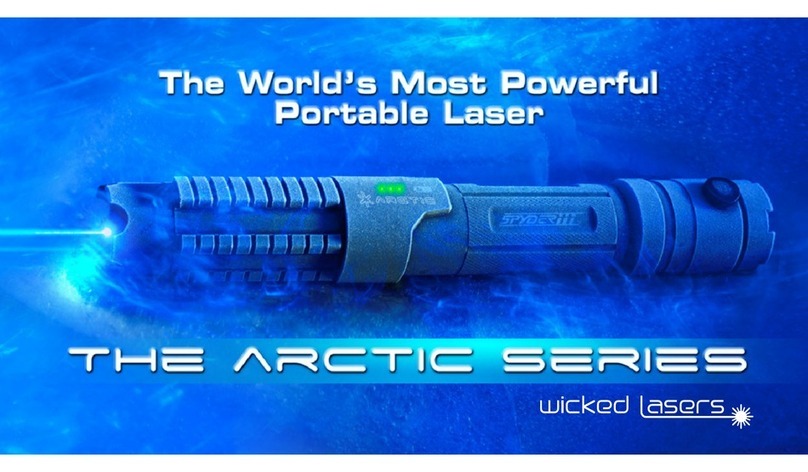 Wicked lasers S3 Arctic Series user manual