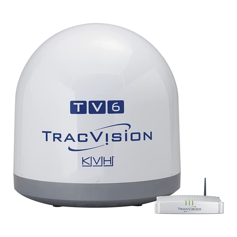 KVH Industries TracVision TV6 User manual KVH Industries TracVision TV6 User manual