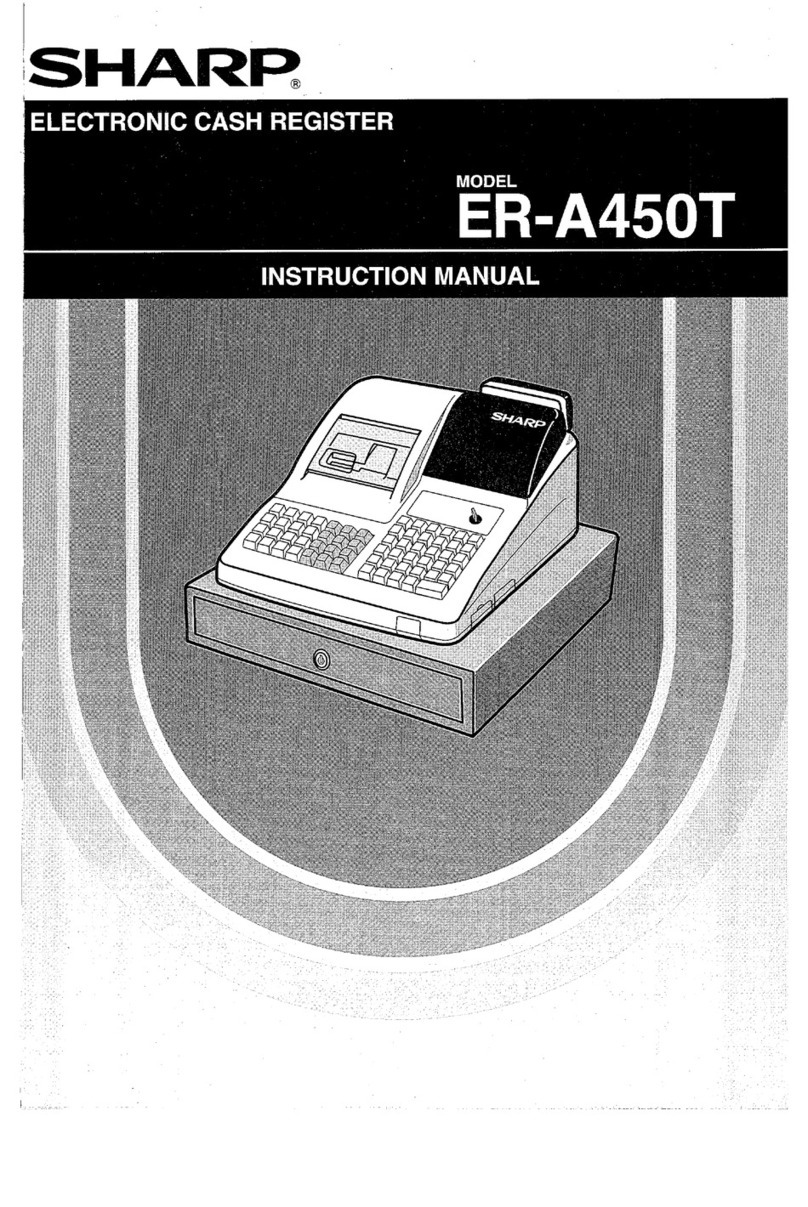 Sharp ER-A450T User manual