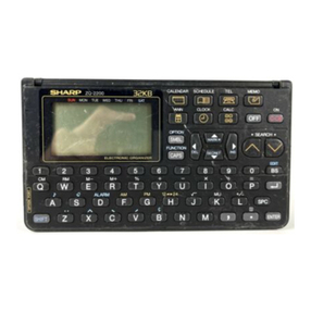 Sharp ZQ-2400 Operation manual
