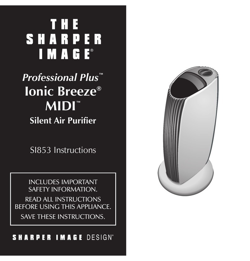 Sharper Image SI853 User manual Sharper Image SI853 User manual