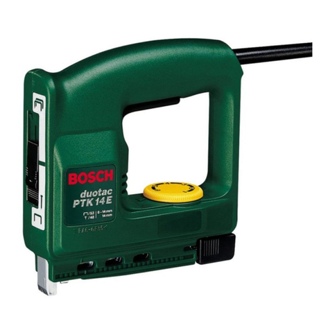 Bosch PTK 14 E User manual