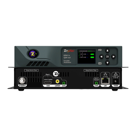 ZeeVee ZvPro610 user manual