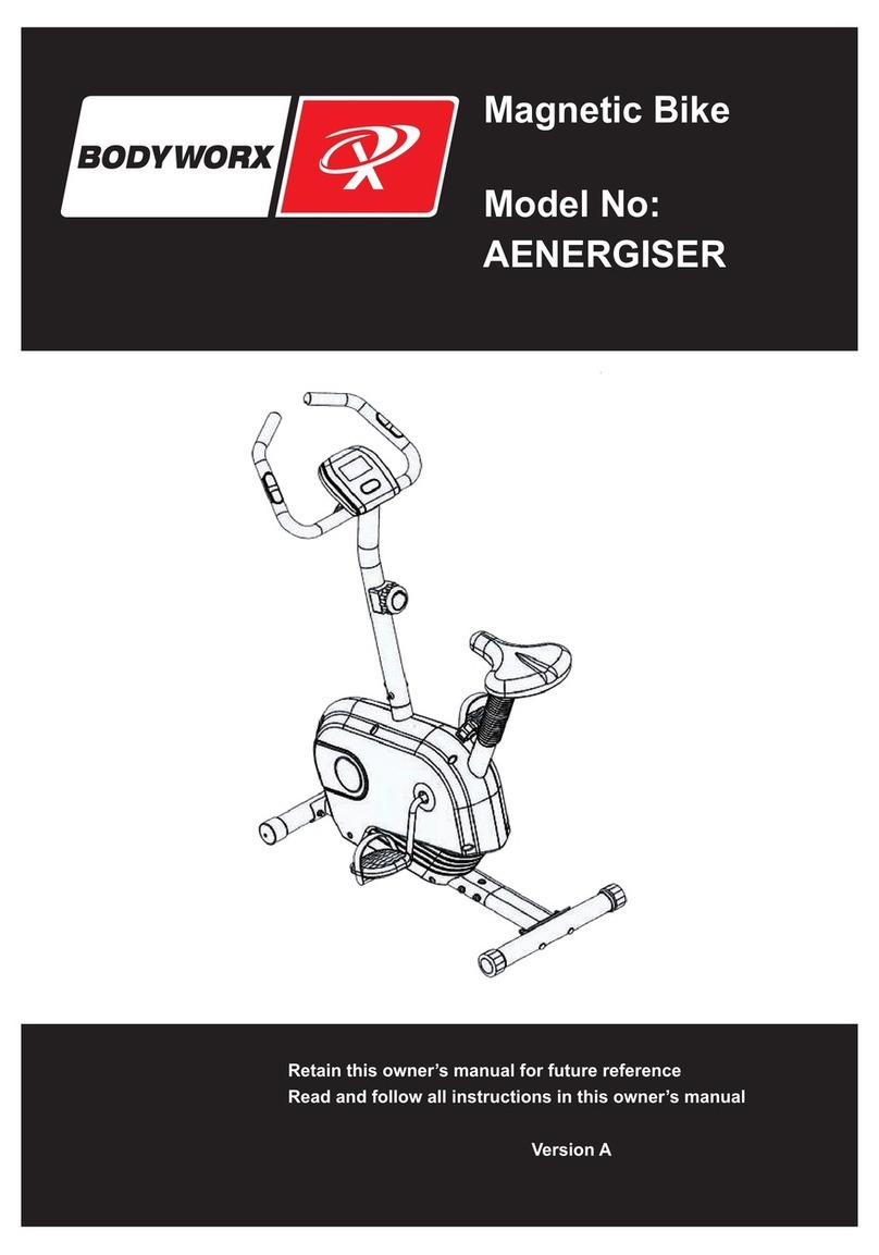 Bodyworx AENERGISER User manual