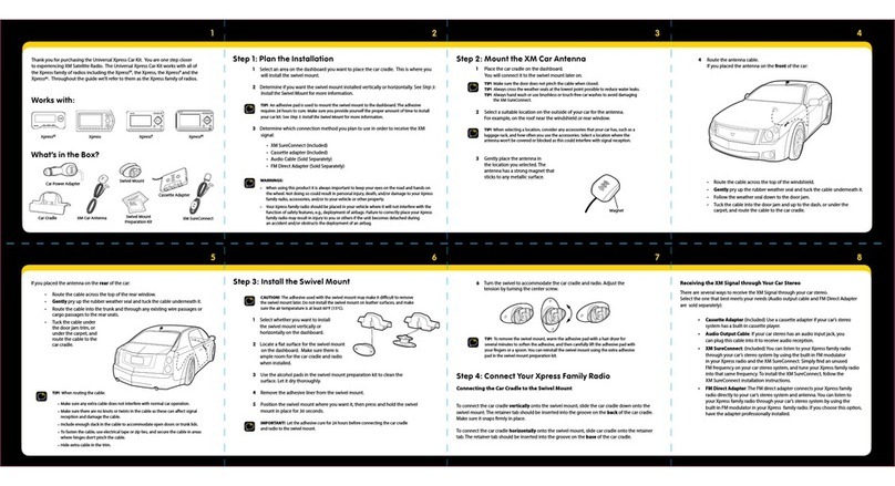 XM Xpress RC user guide