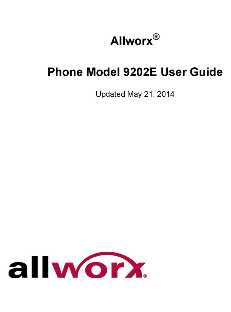 Allworx 9202E User manual