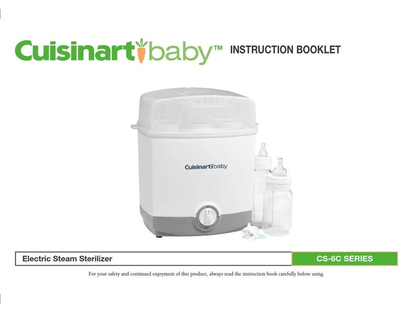 Cuisinart baby CS-6C SERIES Instruction booklet