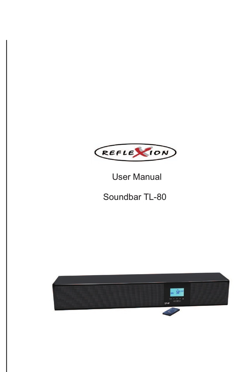 Reflexion TL-80 user manual