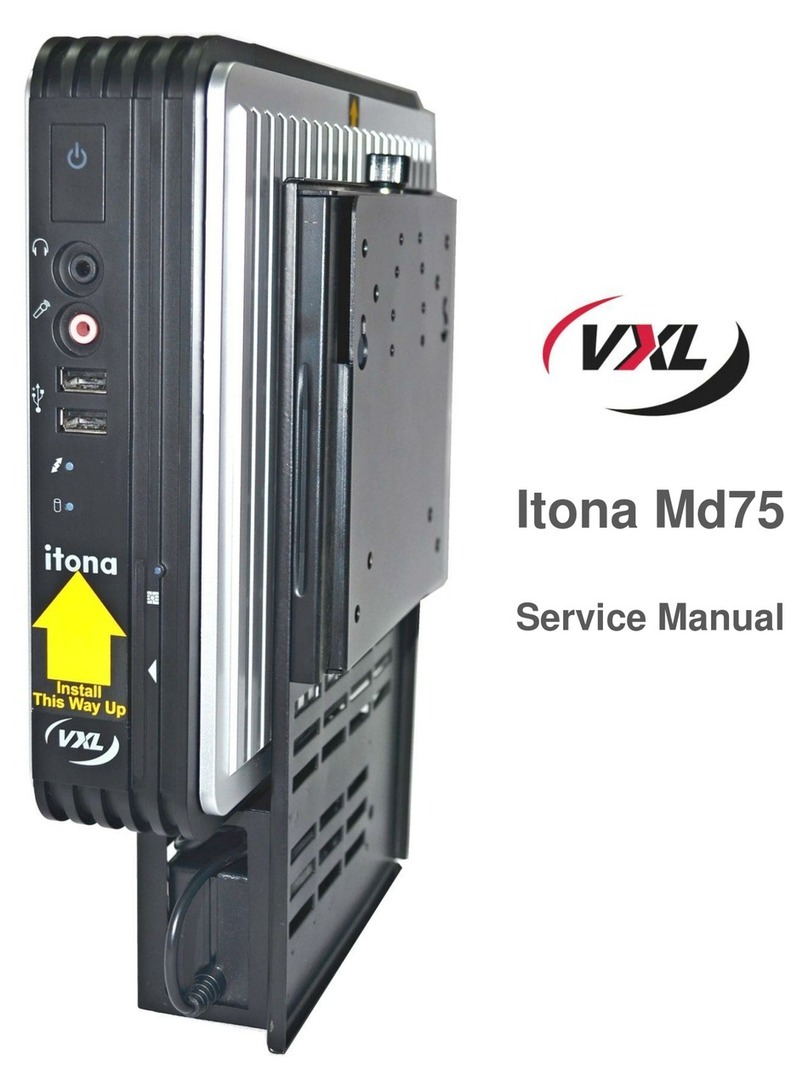 Vxl Itona Md75 Service manual
