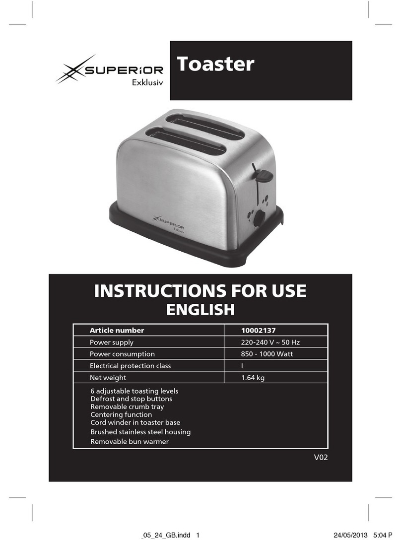 Superior Exklusiv Instructions for use