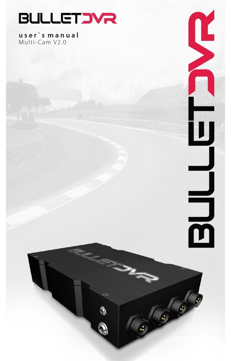 Bullet DVR Multi- Cam V2.0 user manual