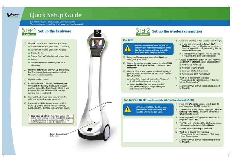 V-Go Conference System Quick setup guide