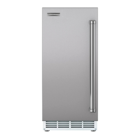 Sub-Zero Undercounter Ice Machine User manual