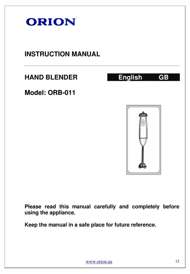 Orion ORB-011 instruction manual