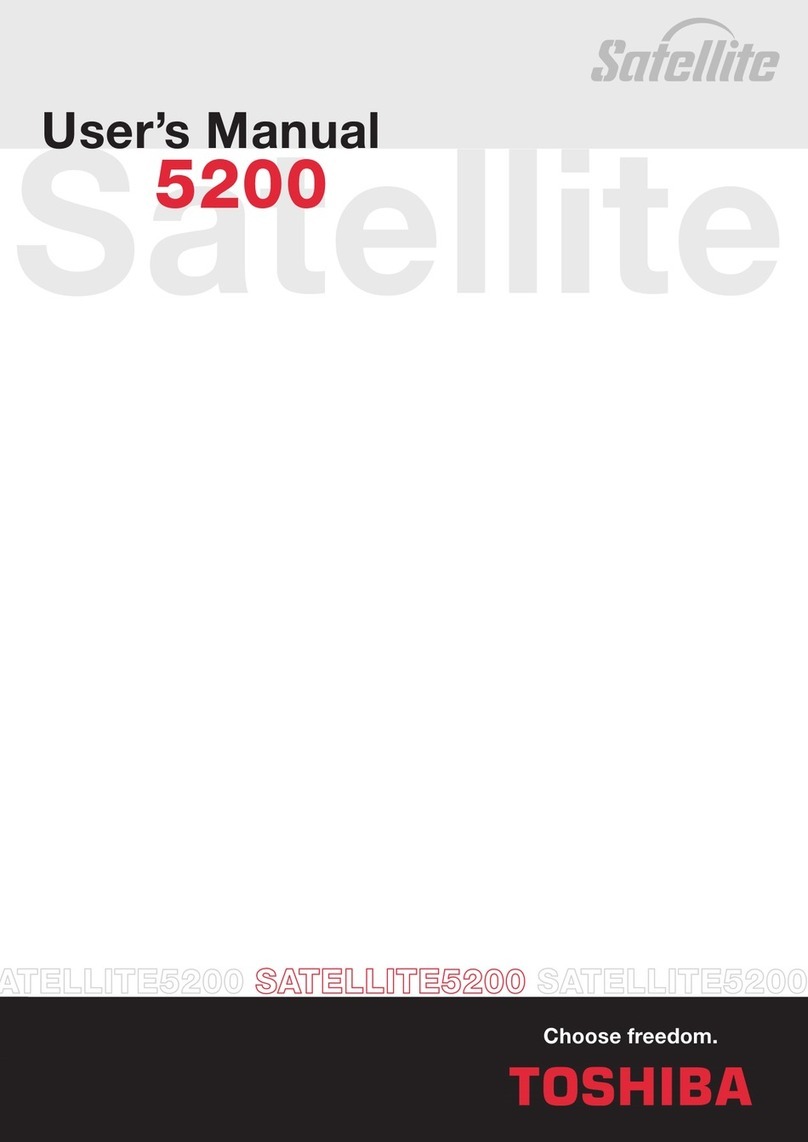Toshiba Satellite 5200 Series user manual