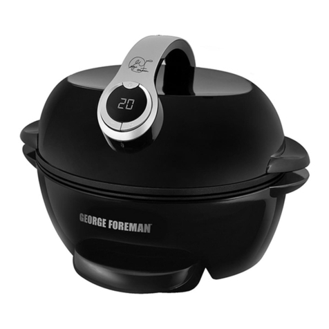 George Foreman GV6B User manual