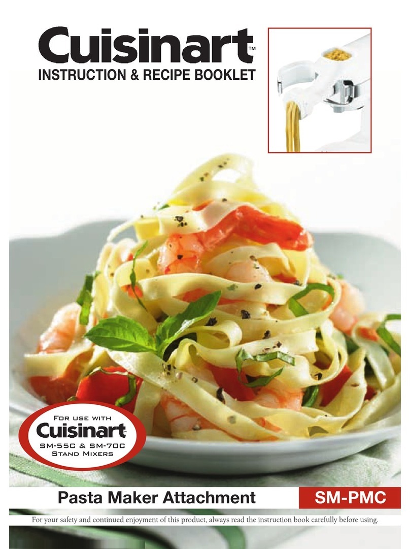 Cuisinart SM-PMC Instruction