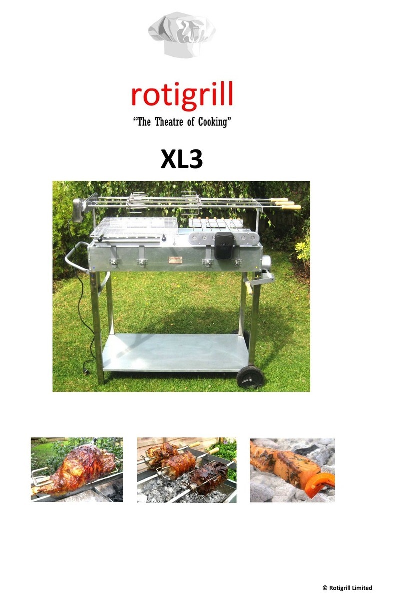 rotigrill XL3 operating instructions