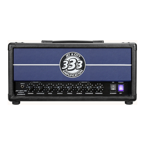 JET CITY AMPLIFICATION JCA22H Service manual
