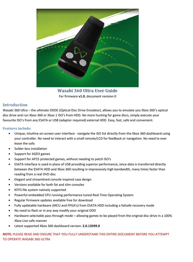 Wasabi 360 Ultra user guide