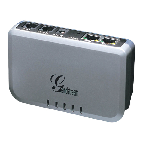 Grandstream Networks HT503 FXO User manual