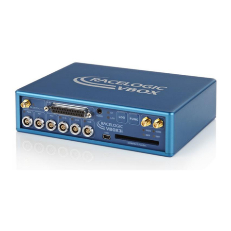 Racelogic VBOX 3iSL User manual