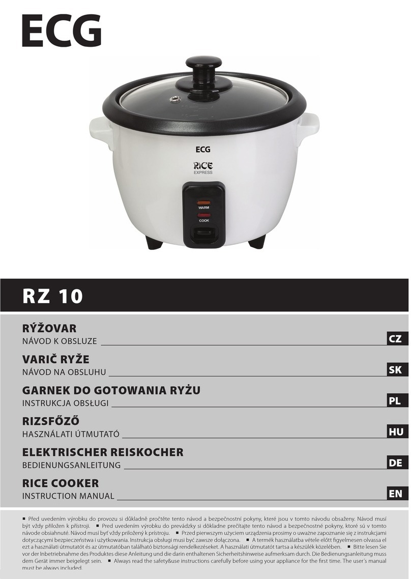 ECG RZ 10 instruction manual