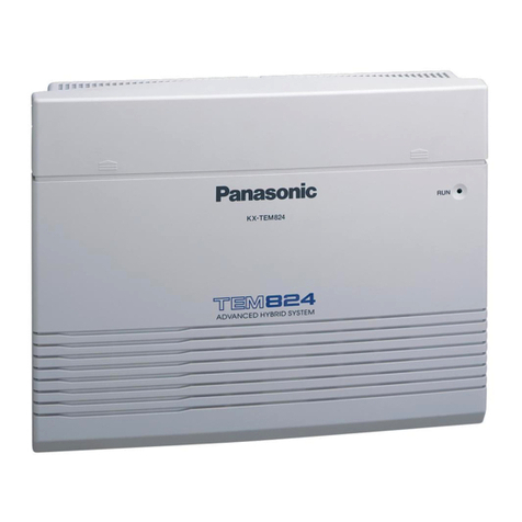Panasonic KX-TE82461X User manual Panasonic KX-TE82461X User manual