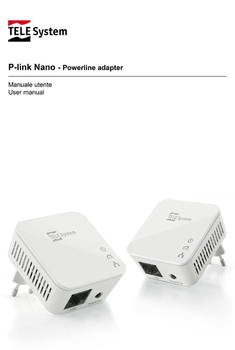 Telesystem P-Link Nano User manual