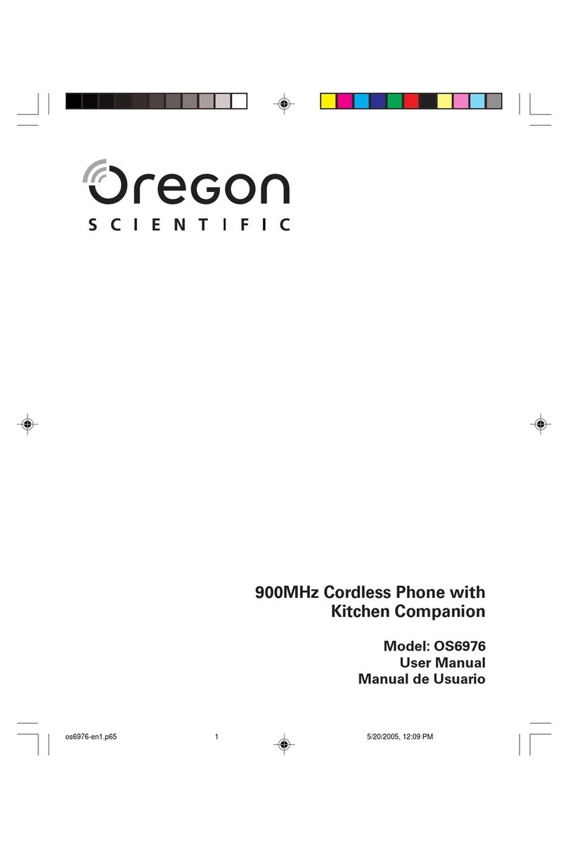 Oregon Scientific OS6976 user manual