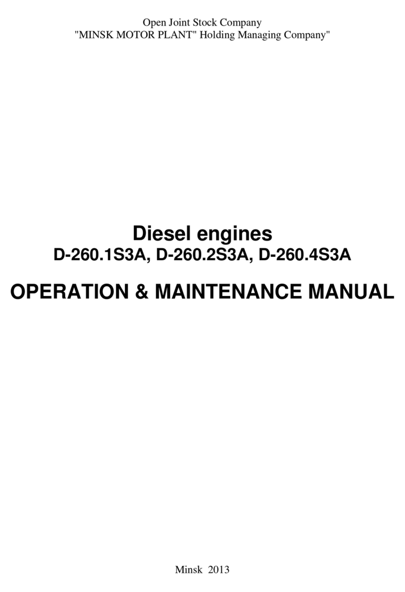 MINSK D-260.1S3? Operation & maintenance manual