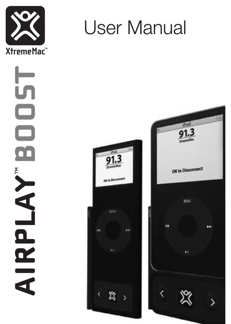 XtremeMac Airplay Boost user manual