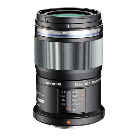 Olympus ED 60mm f2.8 Macro User manual Olympus ED 60mm f2.8 Macro User manual