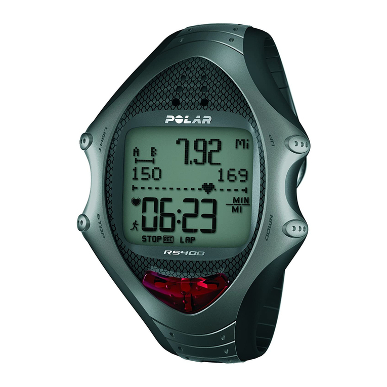 Polar Electro RS400 user guide