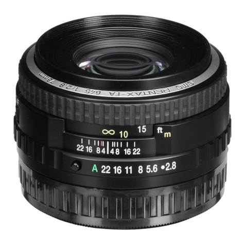 Pentax SMC FA 645 User manual