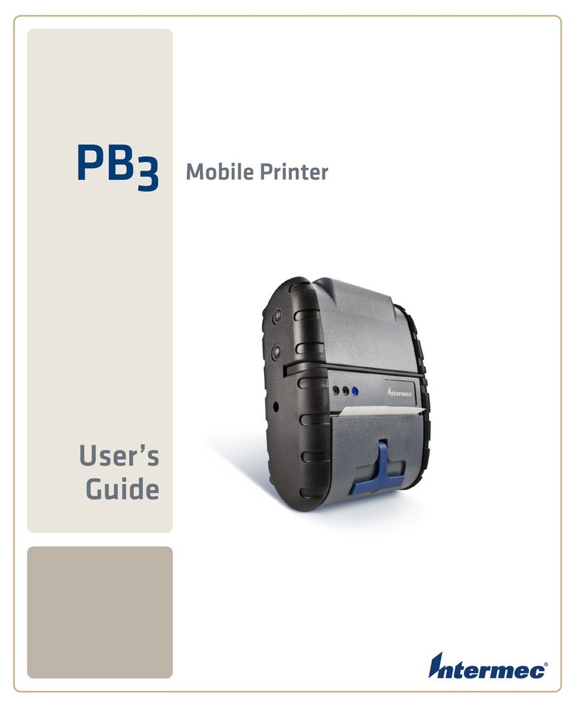 Intermec PB3 Series User manual