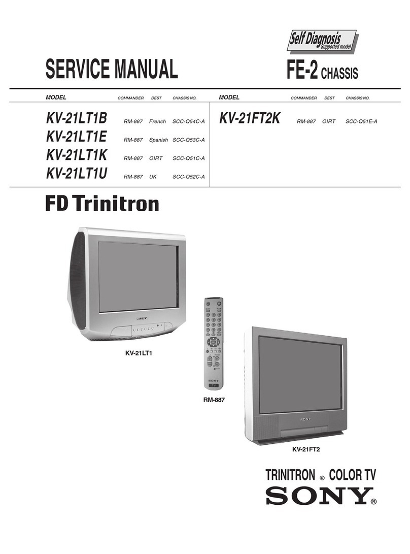 Sony FD Trinitron KV-21LT1B User manual