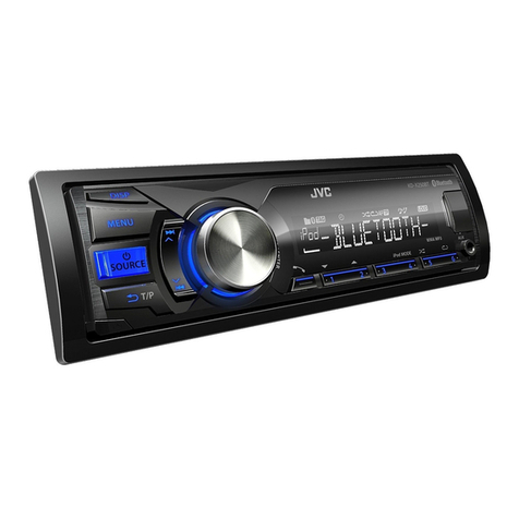 JVC KD-X250BT User manual