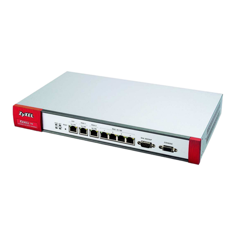 ZyXEL Communications ZyWALL 70 user guide