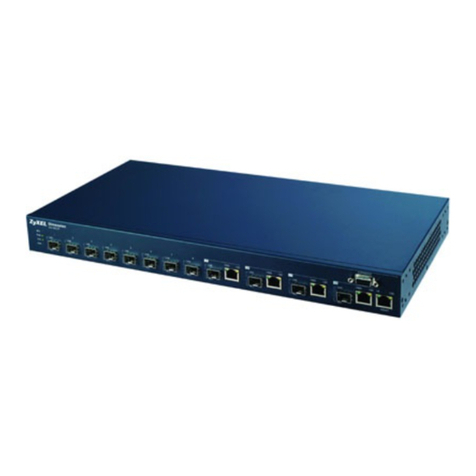 ZyXEL Communications GS-4012F User manual ZyXEL Communications GS-4012F User manual