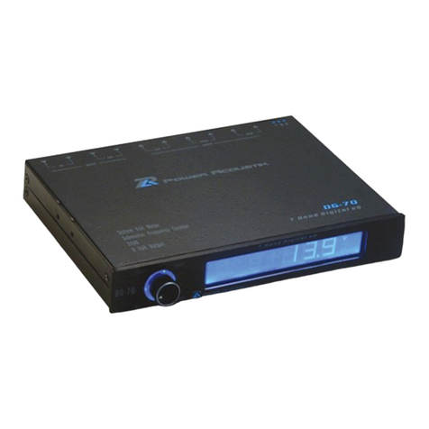 PowerAcoustik DG-7Q User manual