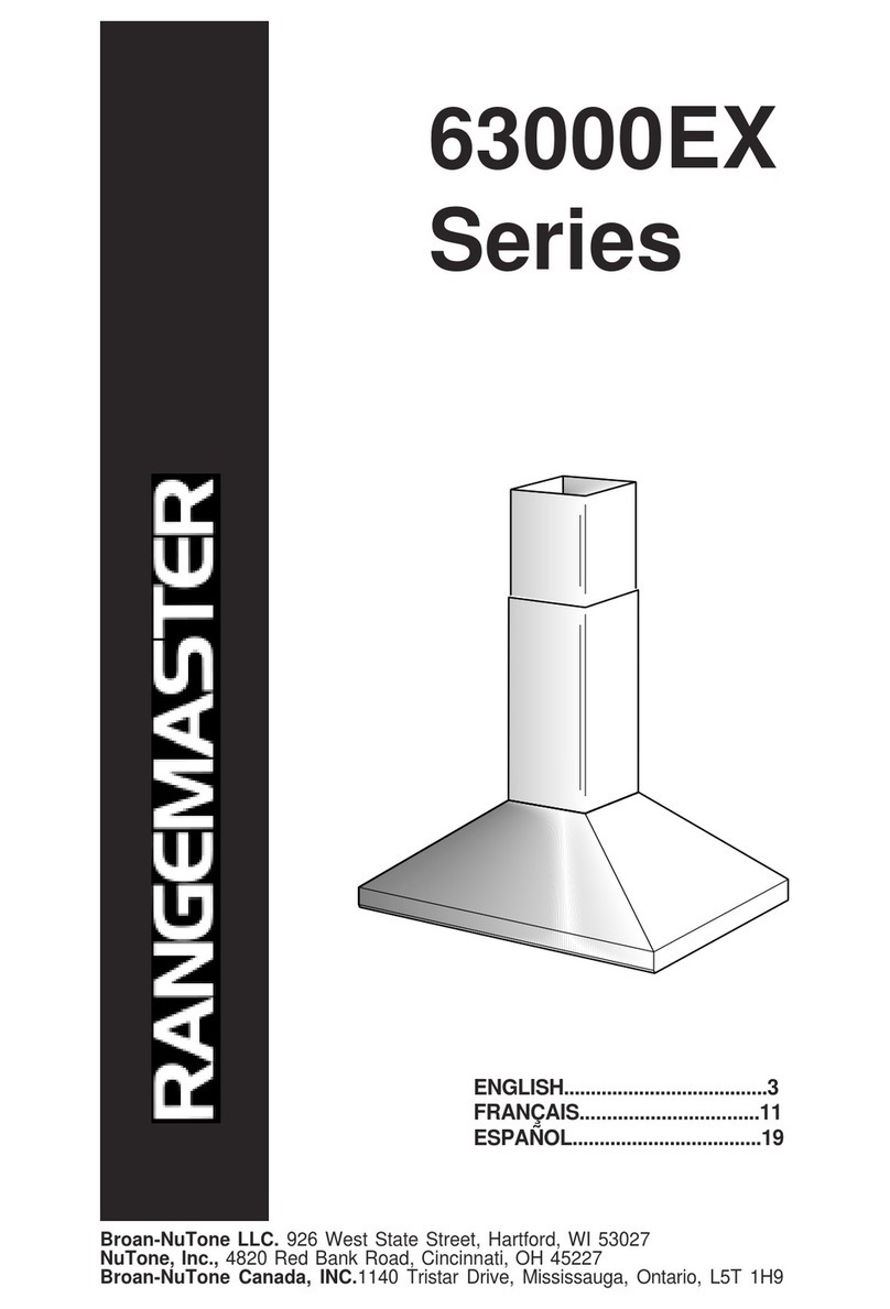 Range Master 63000EX Series User manual