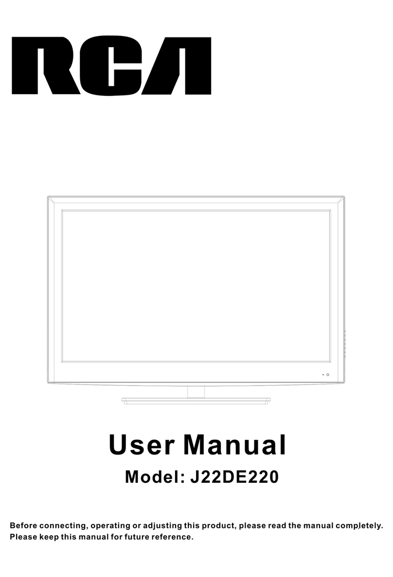 RCA J22DE220 User manual