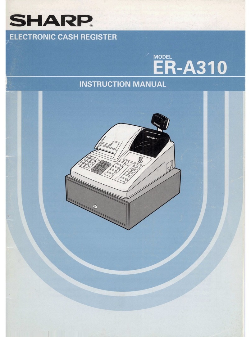 Sharp ER-A310 User manual