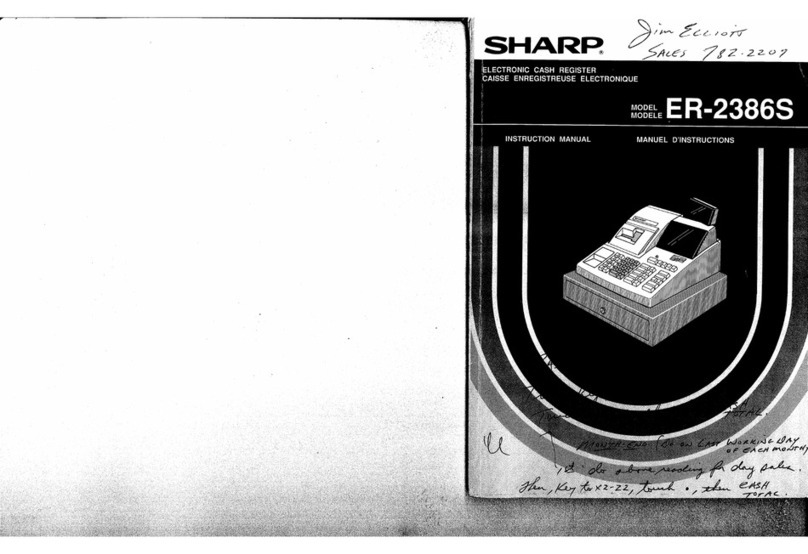 Sharp ER-2386S User manual