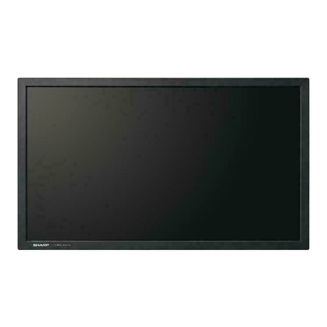 Sharp PN-Y325 User manual