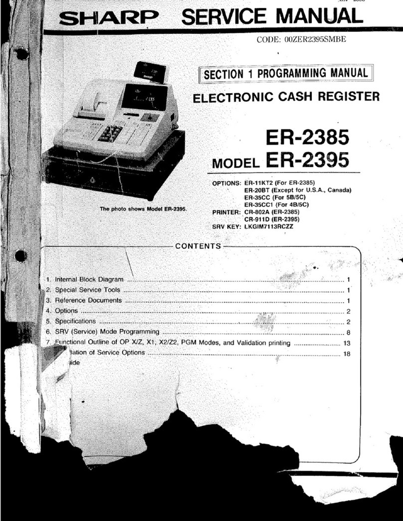 Sharp ER-2395 User manual